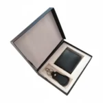 Gift Set– Leather Wallet & Keying - Image 3